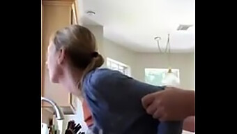 Mature Mom Gets Wild In The Kitchen